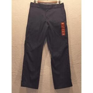 Dickies 874 Blue Work Pants 32x30 Mens Hook & Eye Closure New With Tags Original